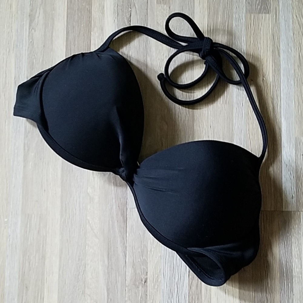 Black Sexy Push Up Bikini Top